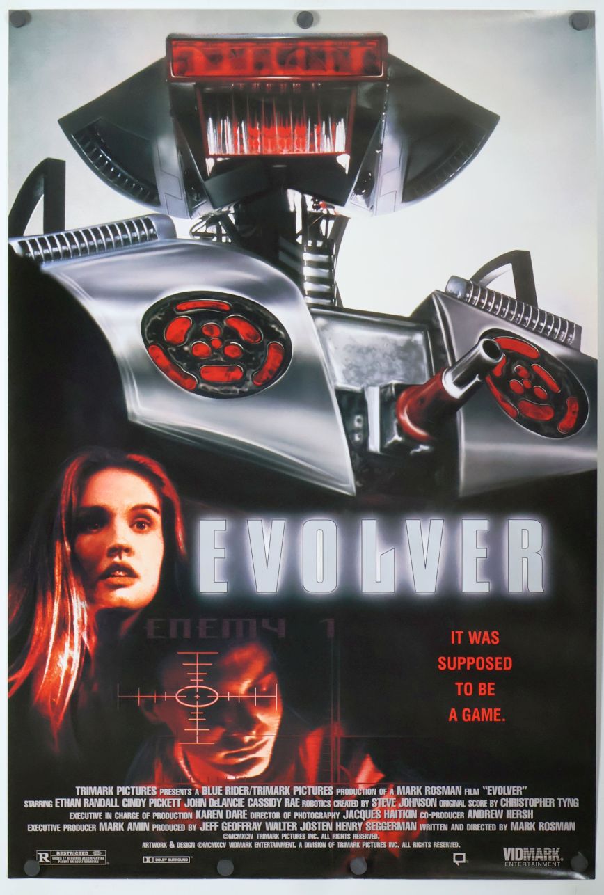 Evolver (1995) original theatrical movie poster - Final