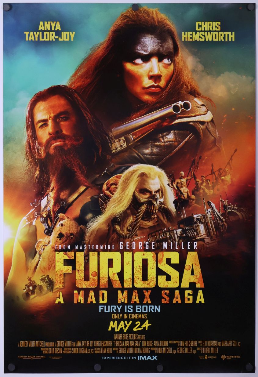 Furiosa: A Mad Max Saga (2024) original theatrical movie poster - International Final