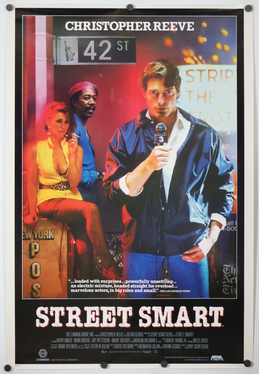 Street Smart (1987) original theatrical movie poster - Video