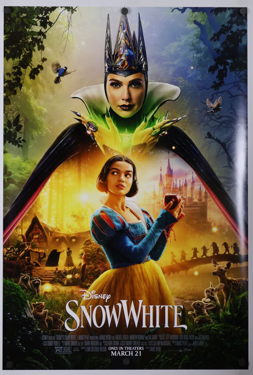 Snow White (2025) original theatrical movie poster - Final