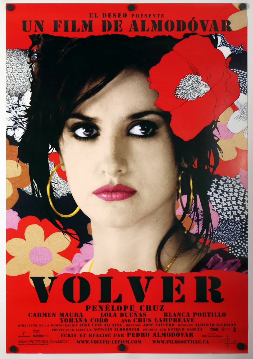 Volver (2006) original theatrical movie poster - Final