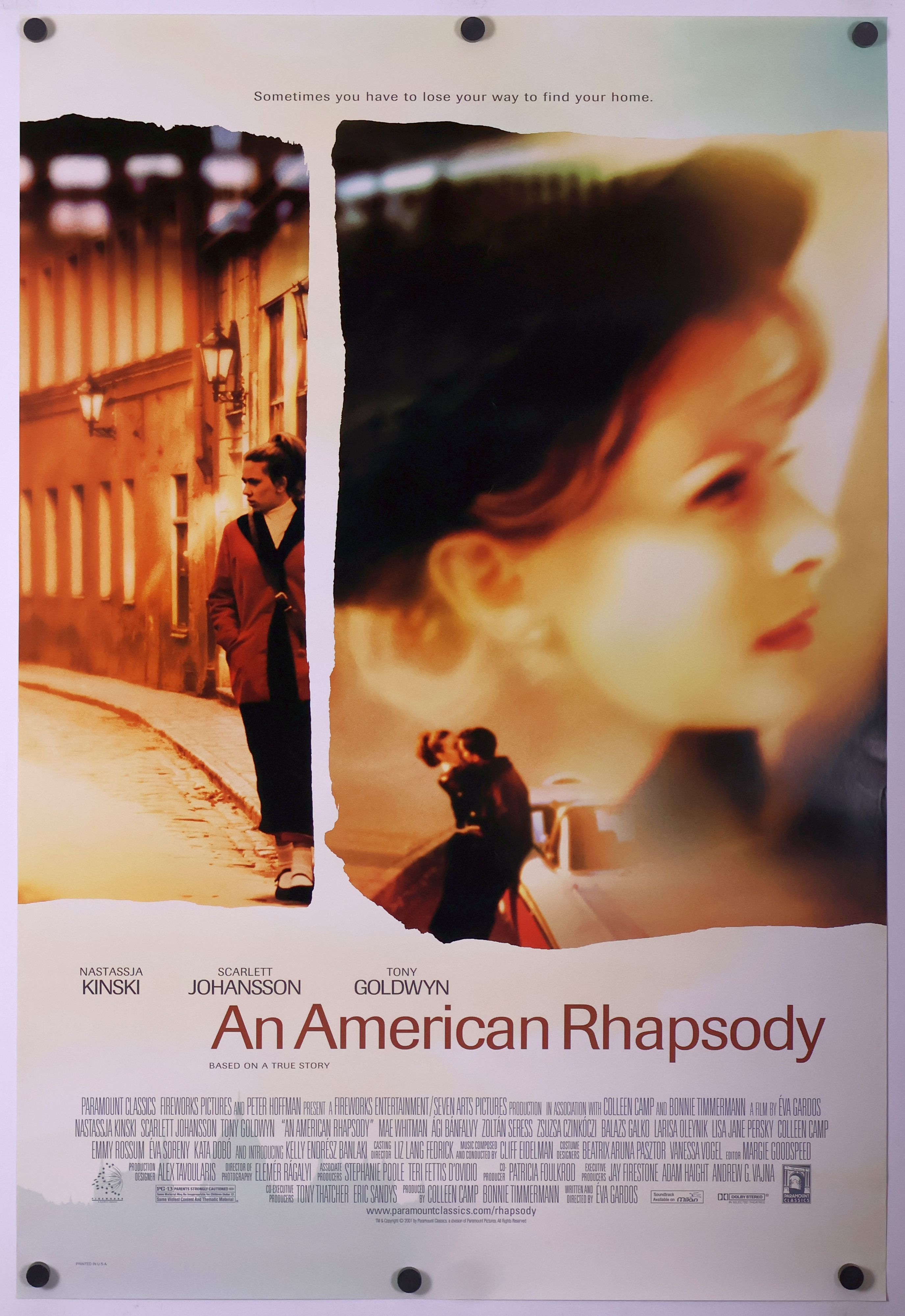 An American Rhapsody (2001) original theatrical movie poster - Final