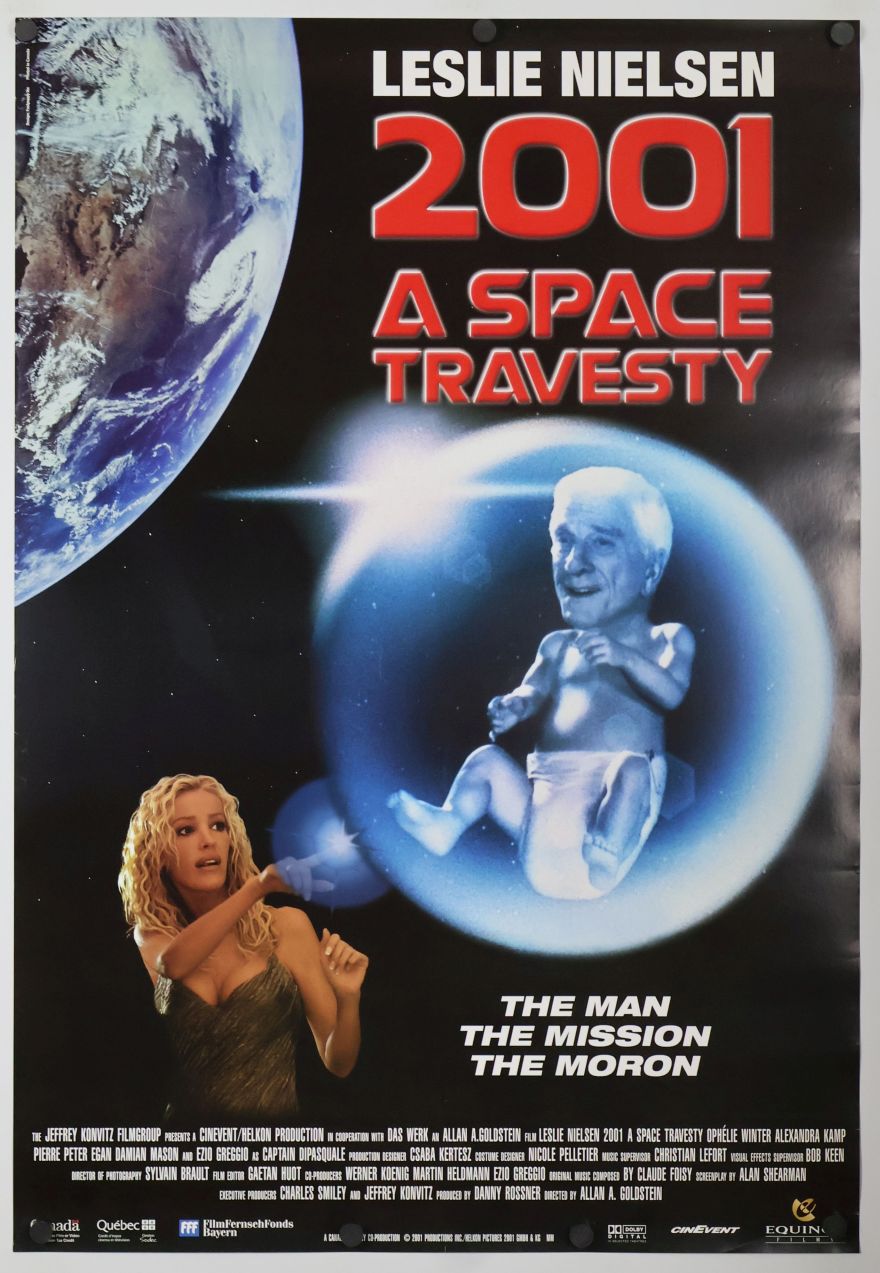 2001: A Space Travesty (2001) original theatrical movie poster - Final
