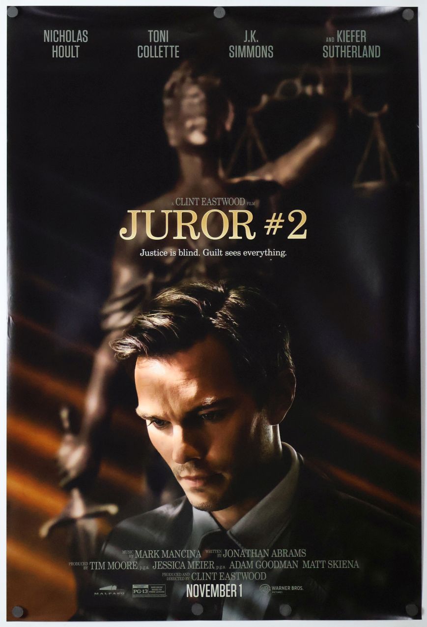 Juror #2 (2024) original theatrical movie poster - Final