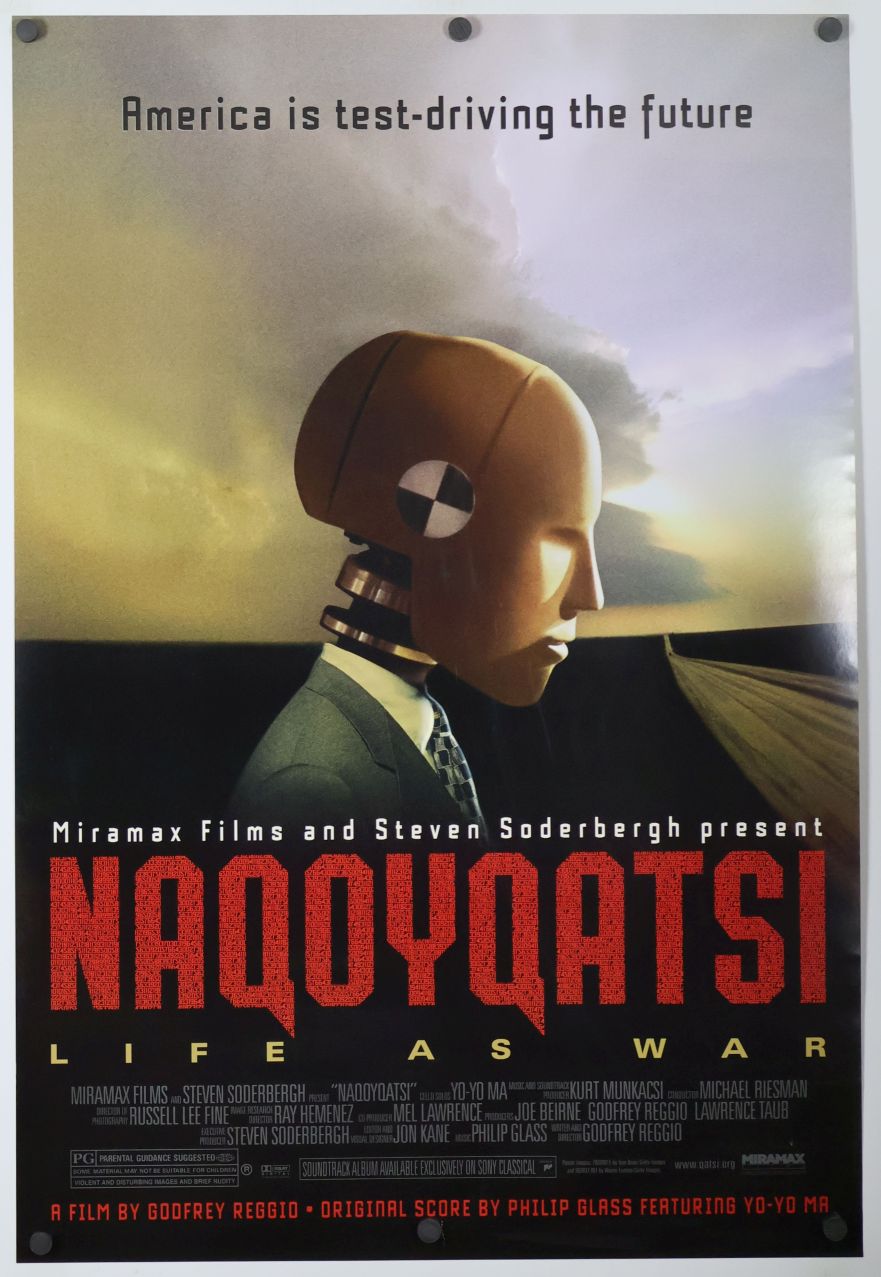 Naqoyqatsi (2002) original theatrical movie poster - Final