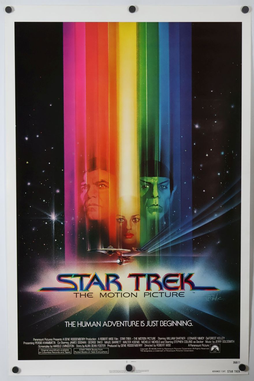 Star Trek: The Motion Picture (1979) original theatrical movie poster - Advance