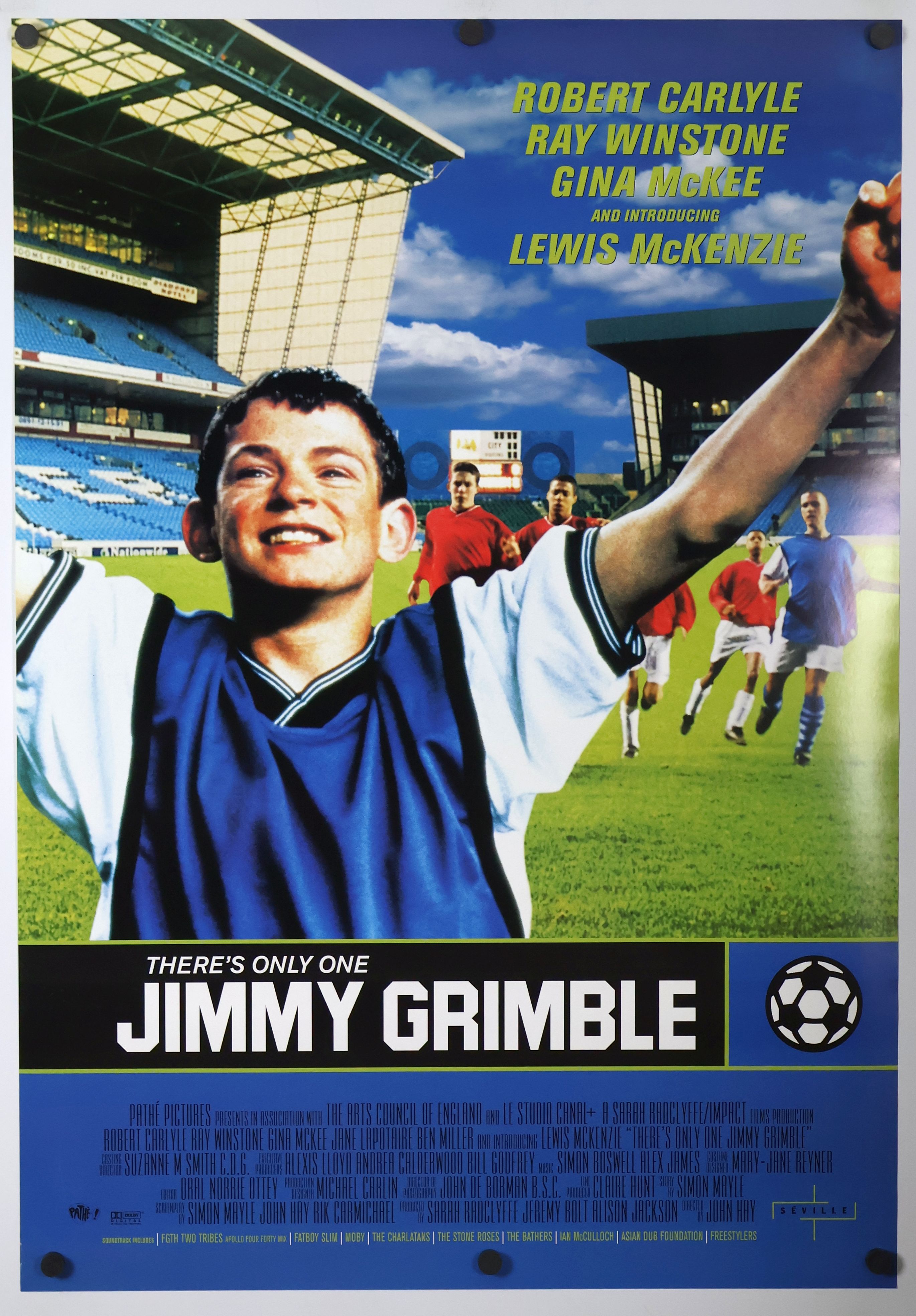 There's Only One Jimmy Grimble (2000) original theatrical movie poster - Final