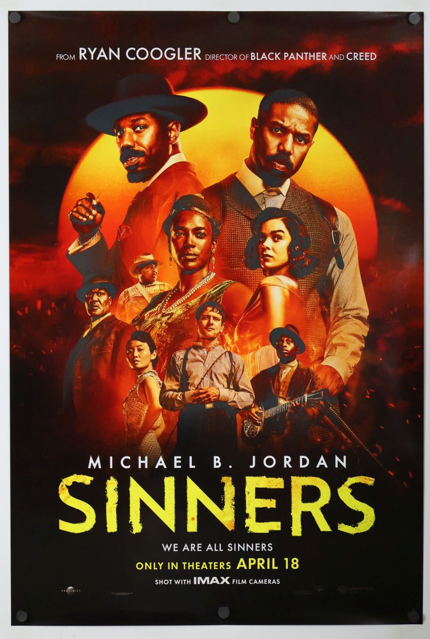Sinners (2025) original theatrical movie poster - Final