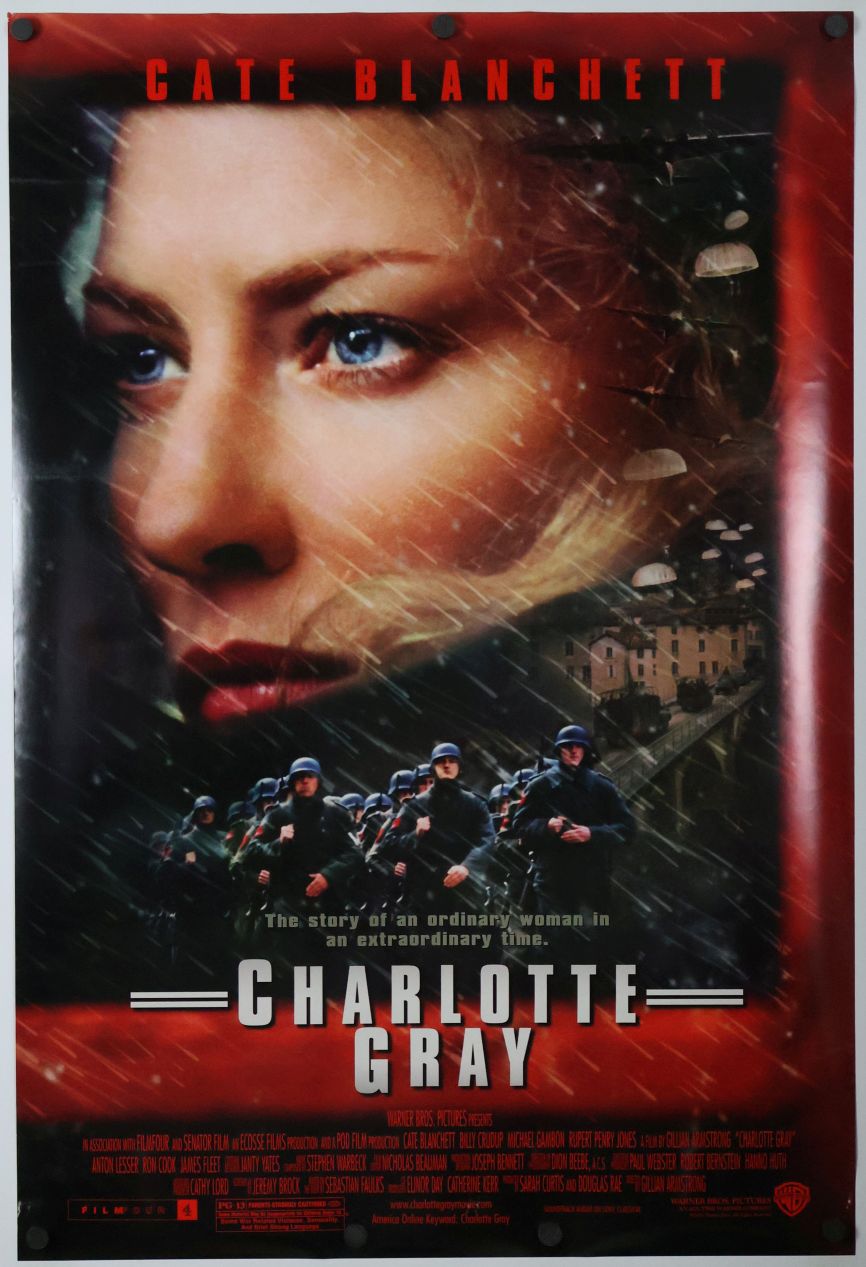 Charlotte Gray (2001) original theatrical movie poster - Final