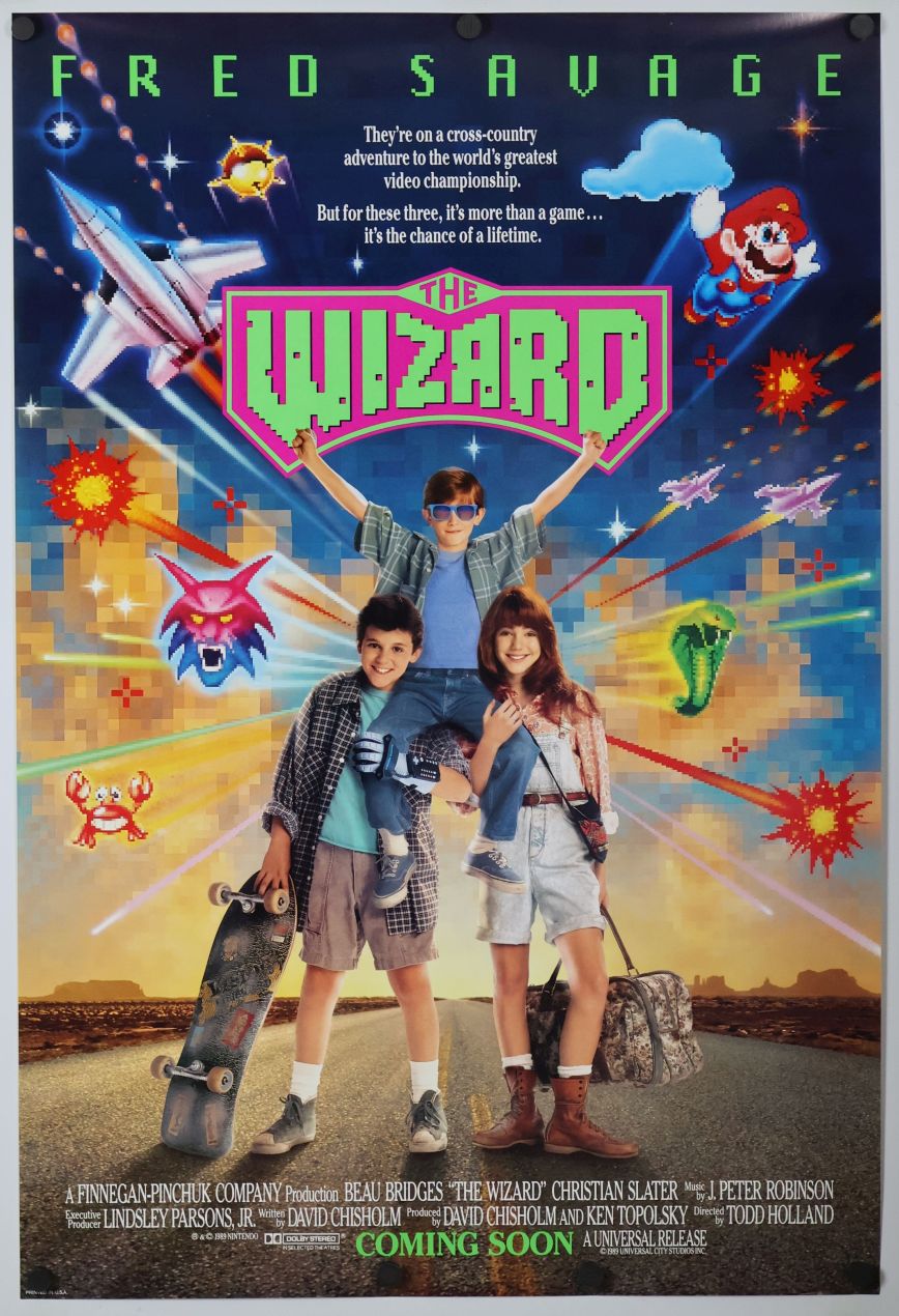The Wizard (1989) original theatrical movie poster - Final