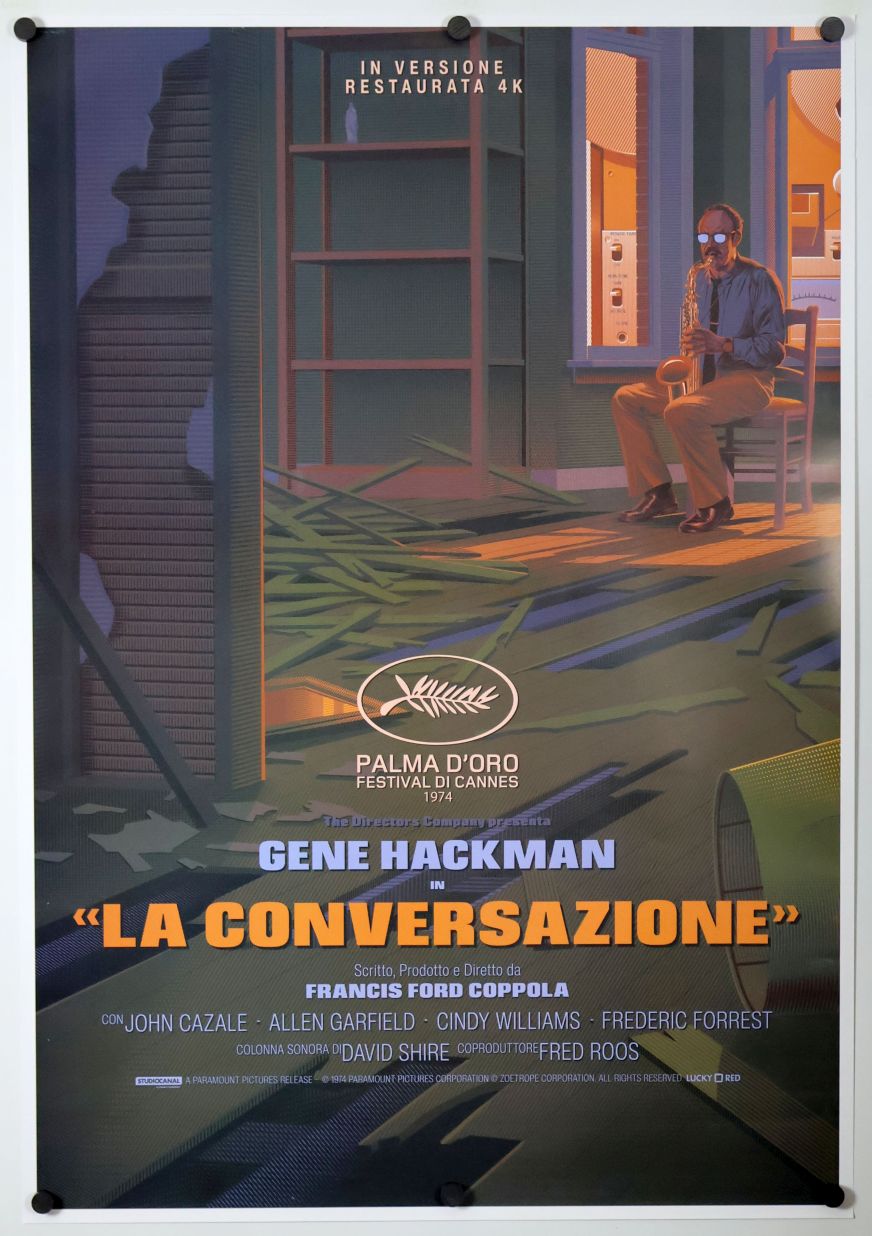 The Conversation (2024) original theatrical movie poster - Re-Release