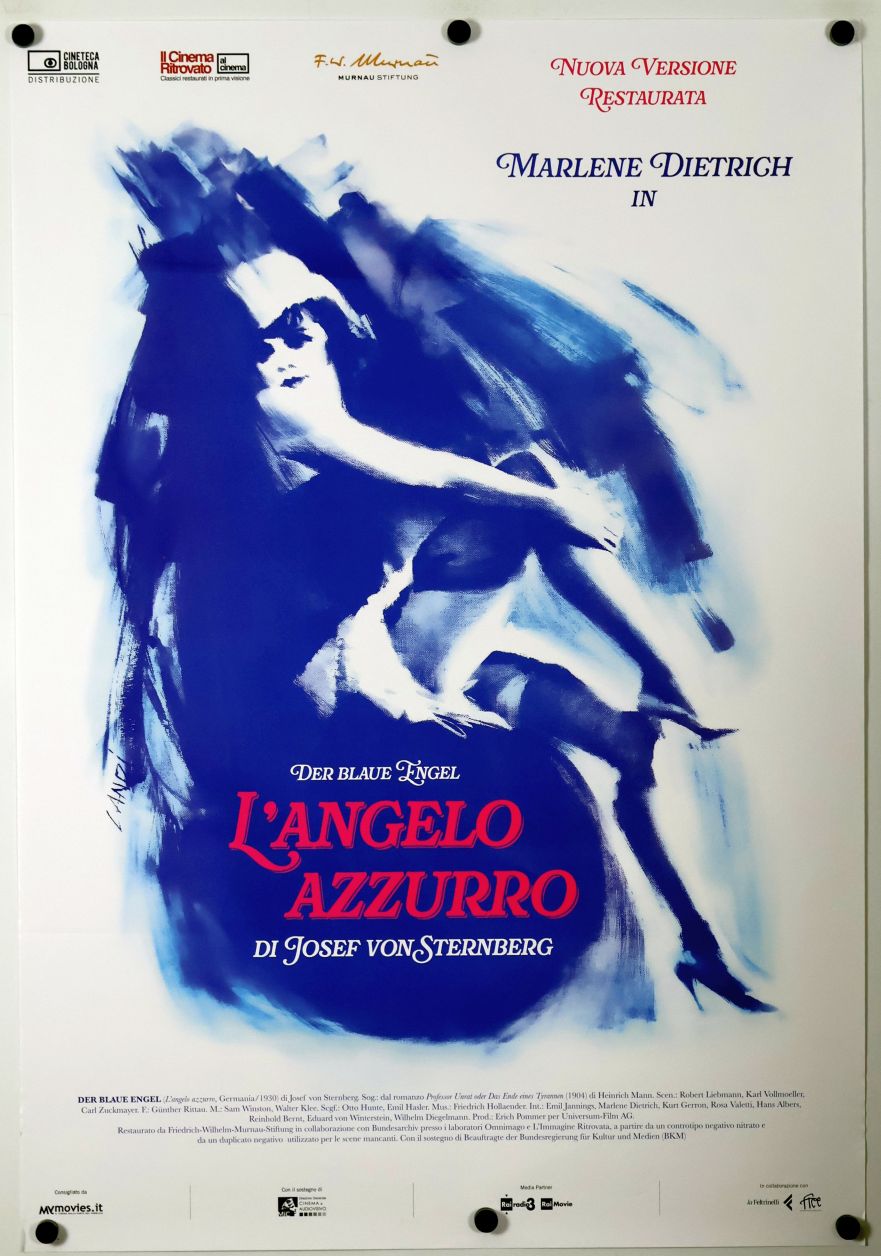 The Blue Angel (2025) original theatrical movie poster - Re-Release