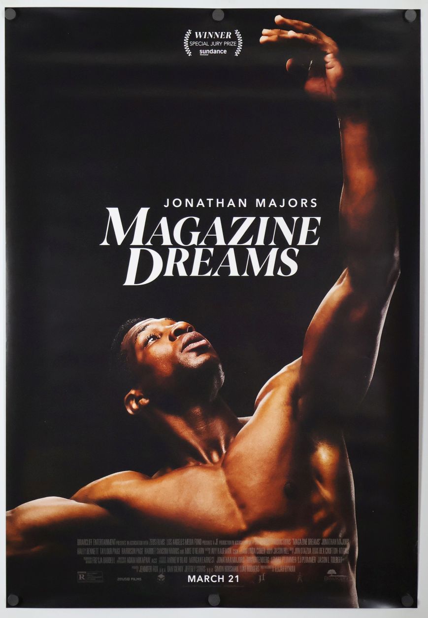Magazine Dreams (2023) original theatrical movie poster - Final