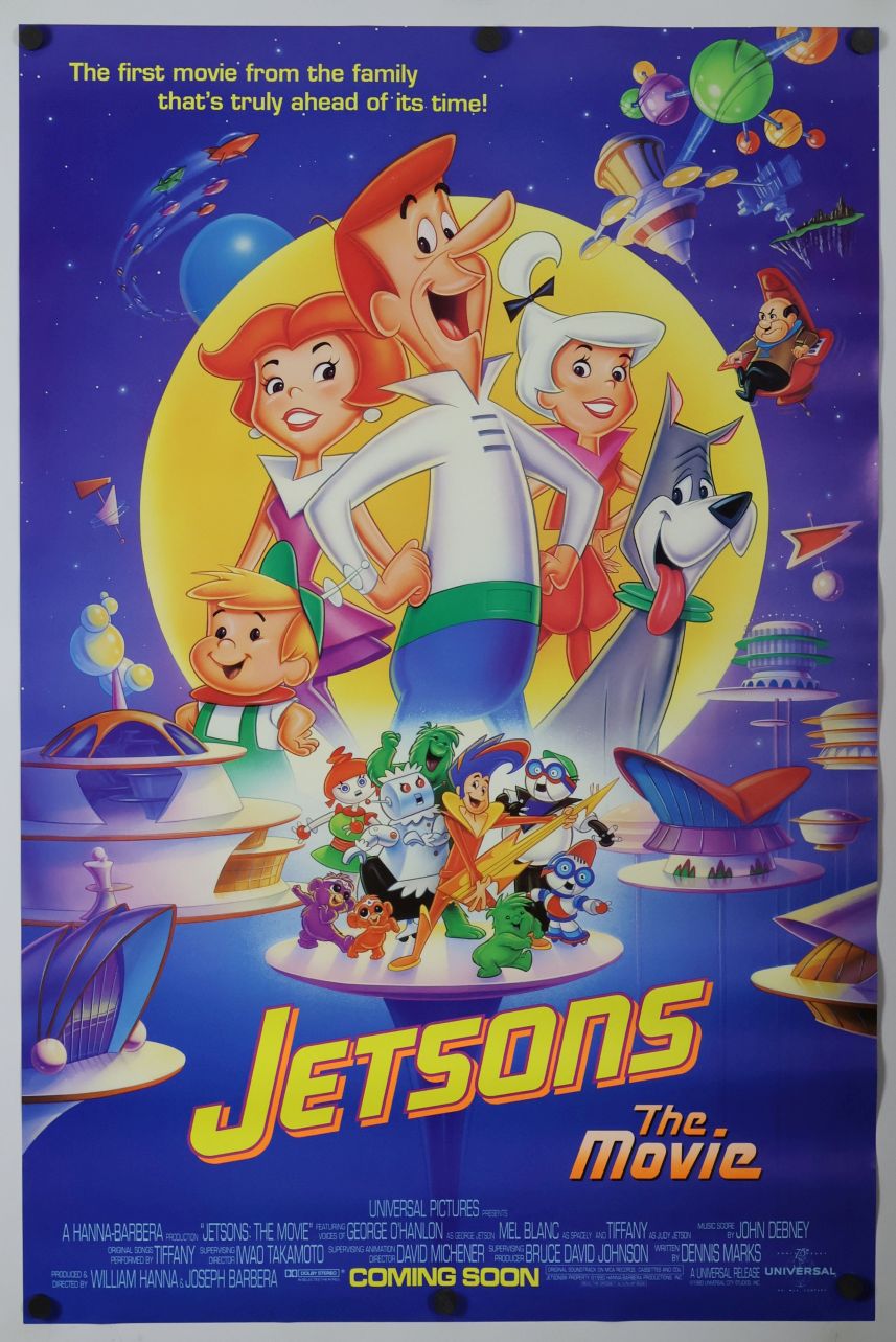 Jetsons: The Movie (1990) original theatrical movie poster - International