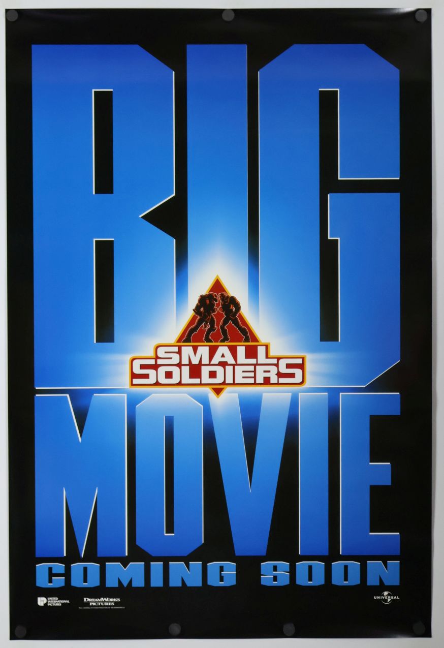 Small Soldiers (1998) original theatrical movie poster - International Advance