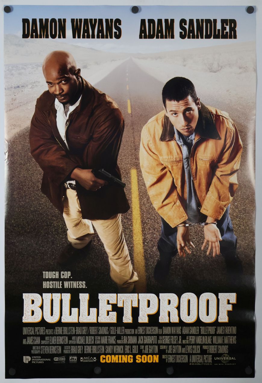 Bulletproof (1996) original theatrical movie poster - International