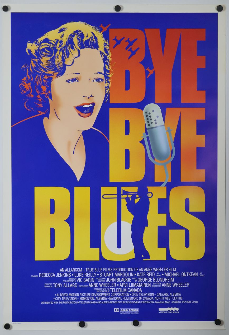 Bye Bye Blues (1989) original theatrical movie poster - Final