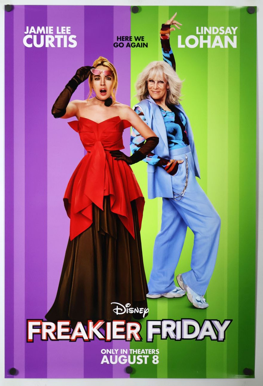 Freakier Friday (2025) original theatrical movie poster - Advance