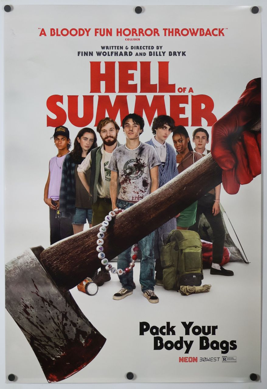 Hell of a Summer (2025) original theatrical movie poster - Advance Style B