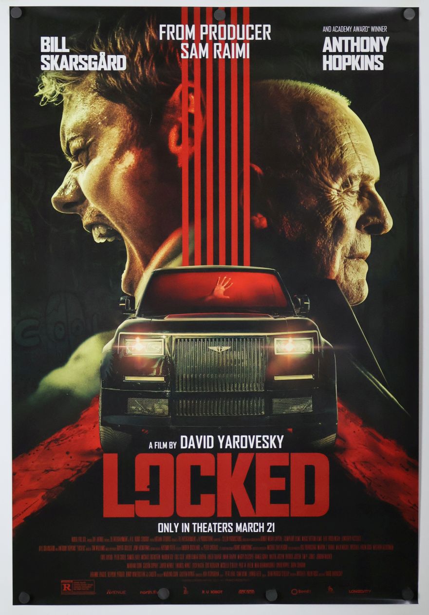 Locked (2025) original theatrical movie poster - Final