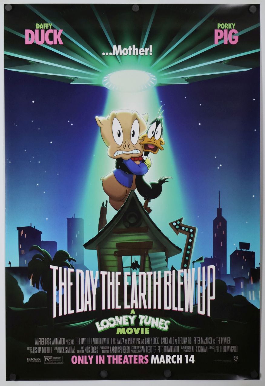 The Day the Earth Blew Up: A Looney Tunes Movie (2025) original theatrical movie poster - Final