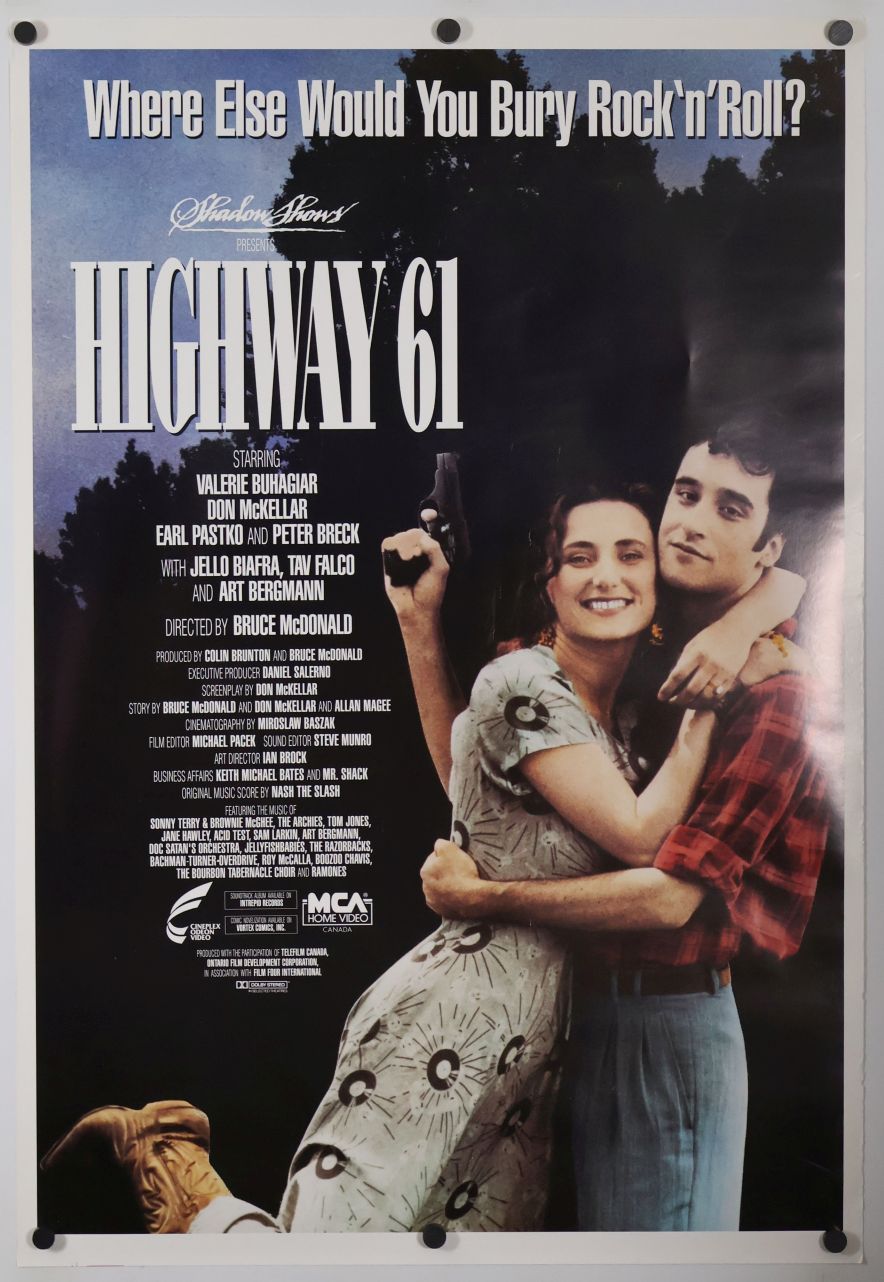 Highway 61 (1991) original theatrical movie poster - Video