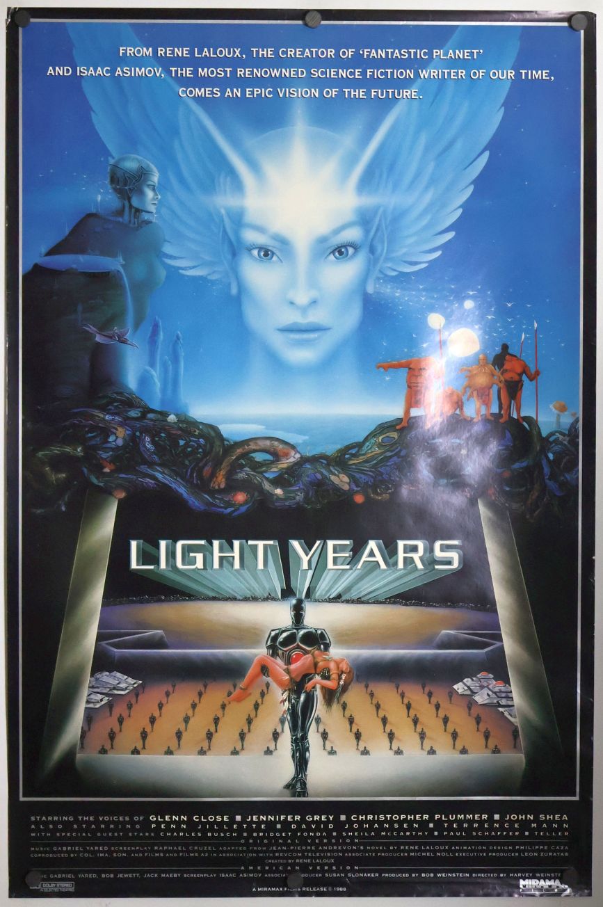 Gandahar (1988) original theatrical movie poster - Final