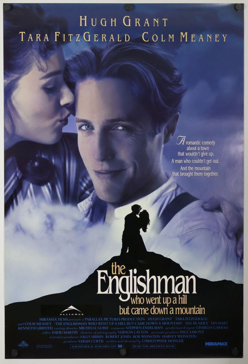The Englishman Who Went Up a Hill But Came Down a Mountain (1995) original theatrical movie poster - Final