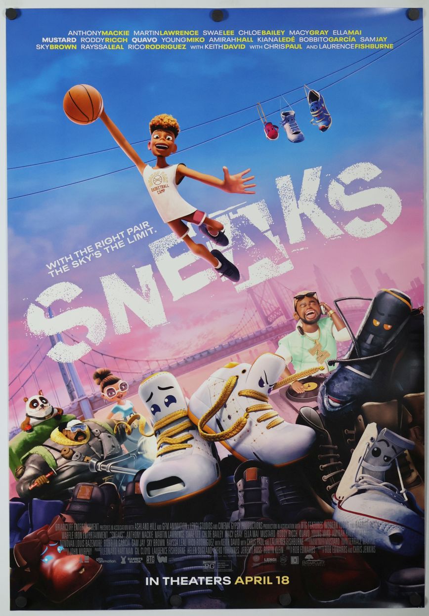 Sneaks (2025) original theatrical movie poster - Final