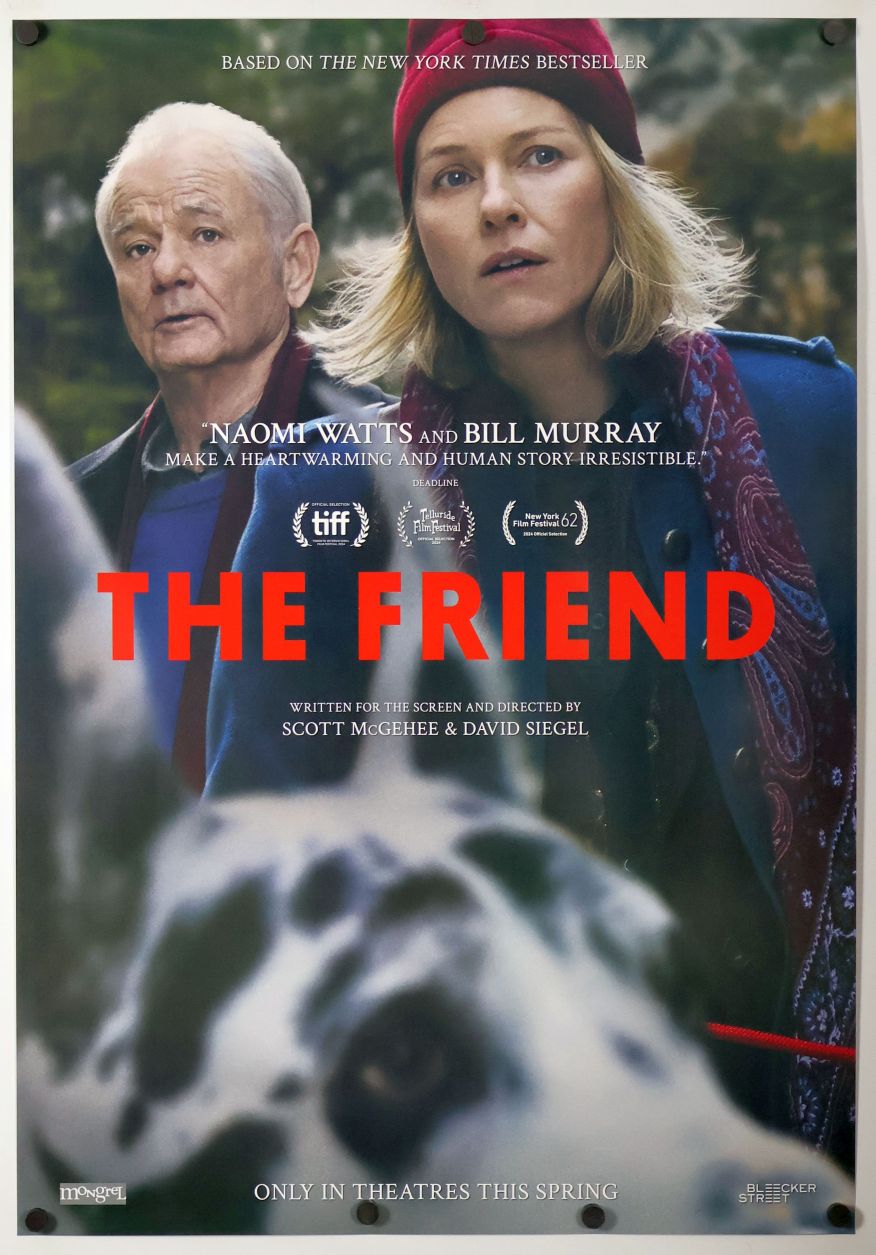 The Friend (2024) original theatrical movie poster - Final