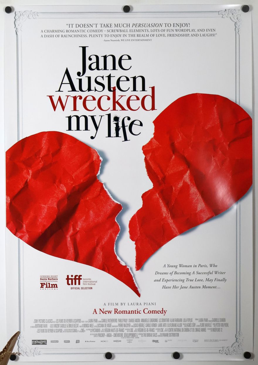 Jane Austen Wrecked My Life (2024) original theatrical movie poster - Final