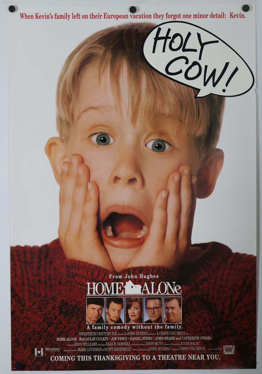 Home Alone (1990) original theatrical movie poster - Advance