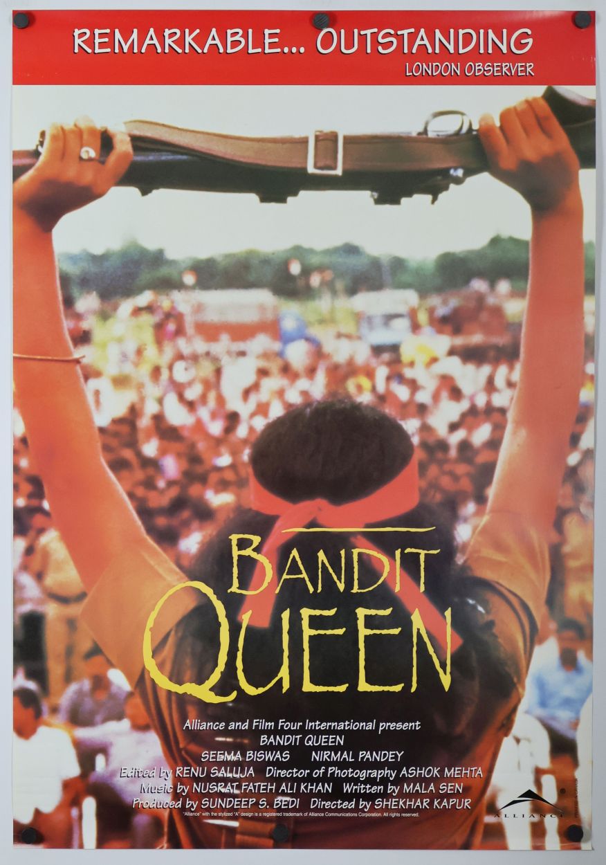 Bandit Queen (1994) original theatrical movie poster - Final