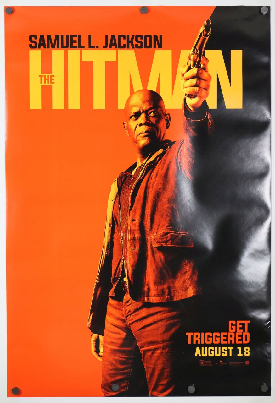 The Hitman's Bodyguard (2017) original theatrical movie poster - Advance Style B