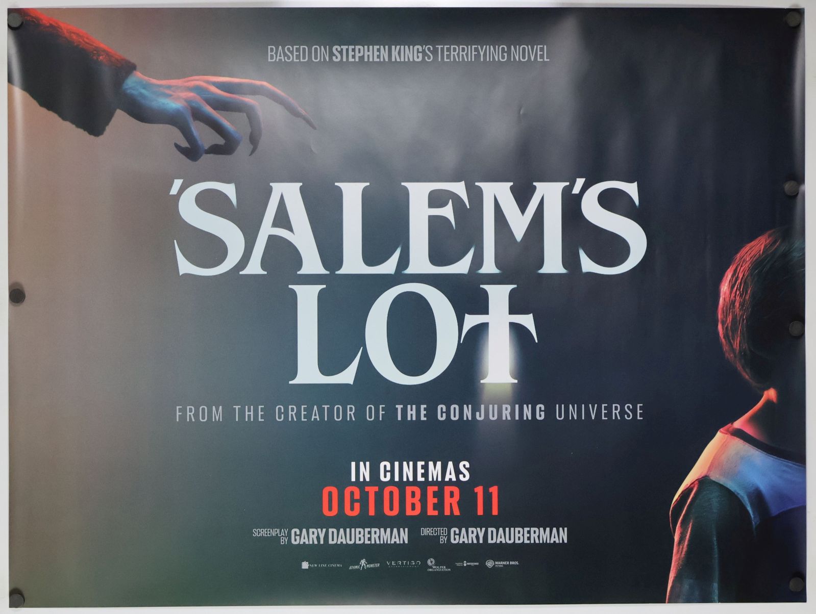 Salem's Lot (2024) original theatrical movie poster - Final