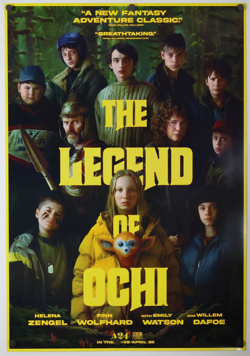 The Legend of Ochi (2025) original theatrical movie poster - Final
