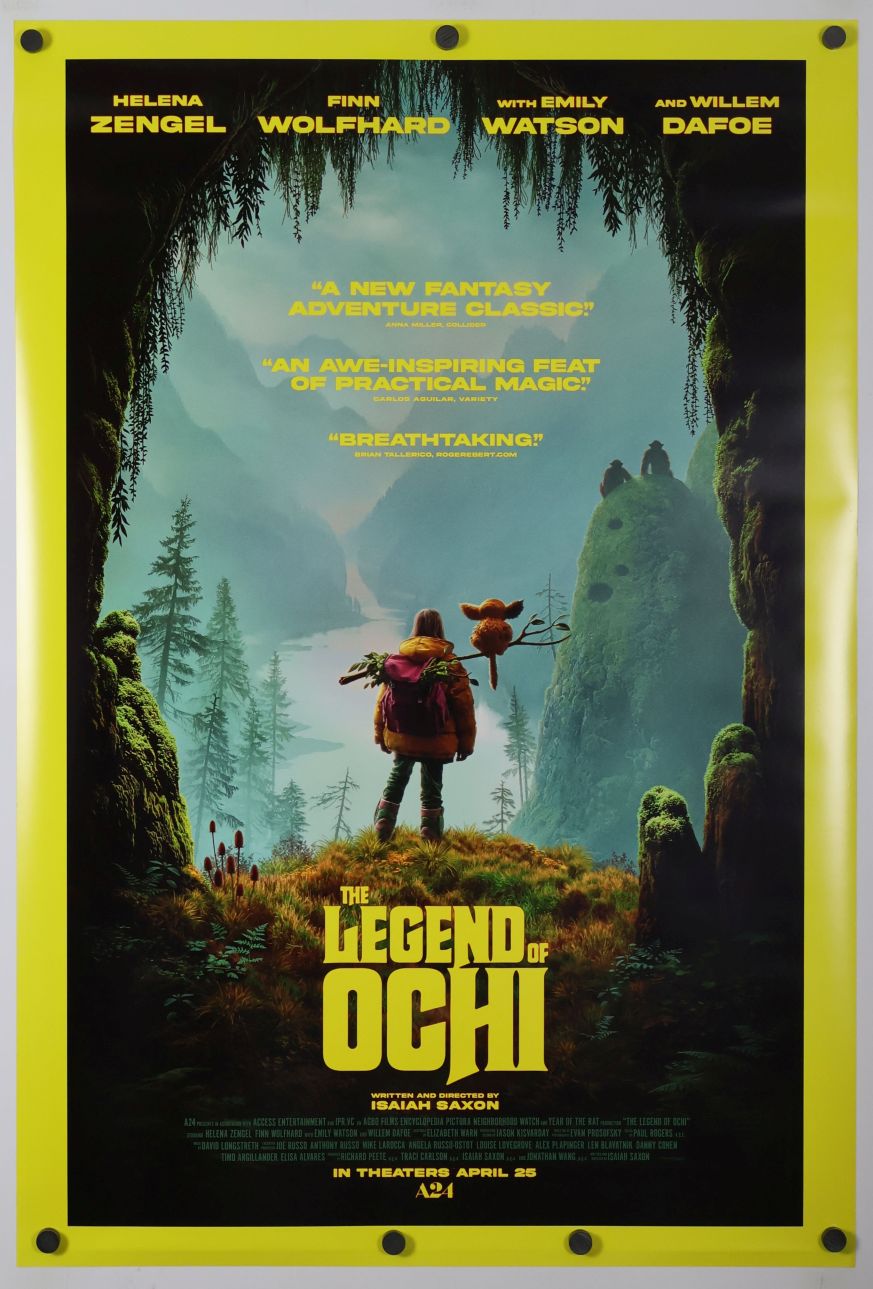 The Legend of Ochi (2025) original theatrical movie poster - Final