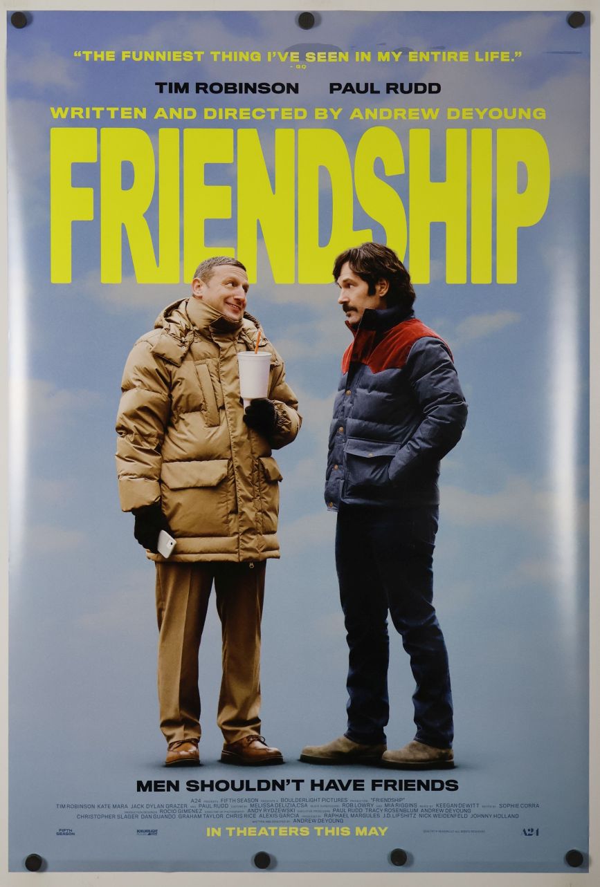 Friendship (2025) original theatrical movie poster - Final