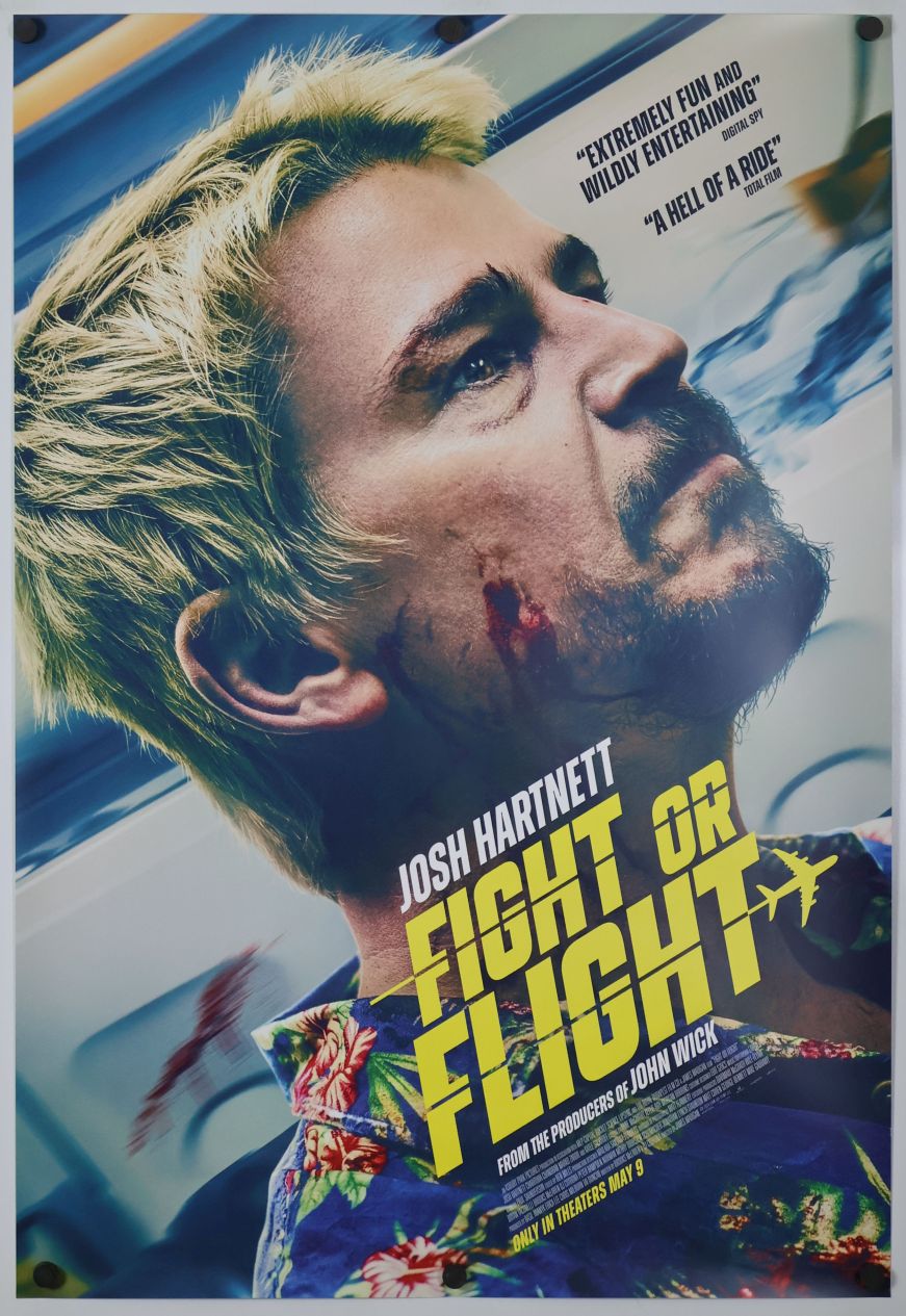 Fight or Flight (2025) original theatrical movie poster - Final