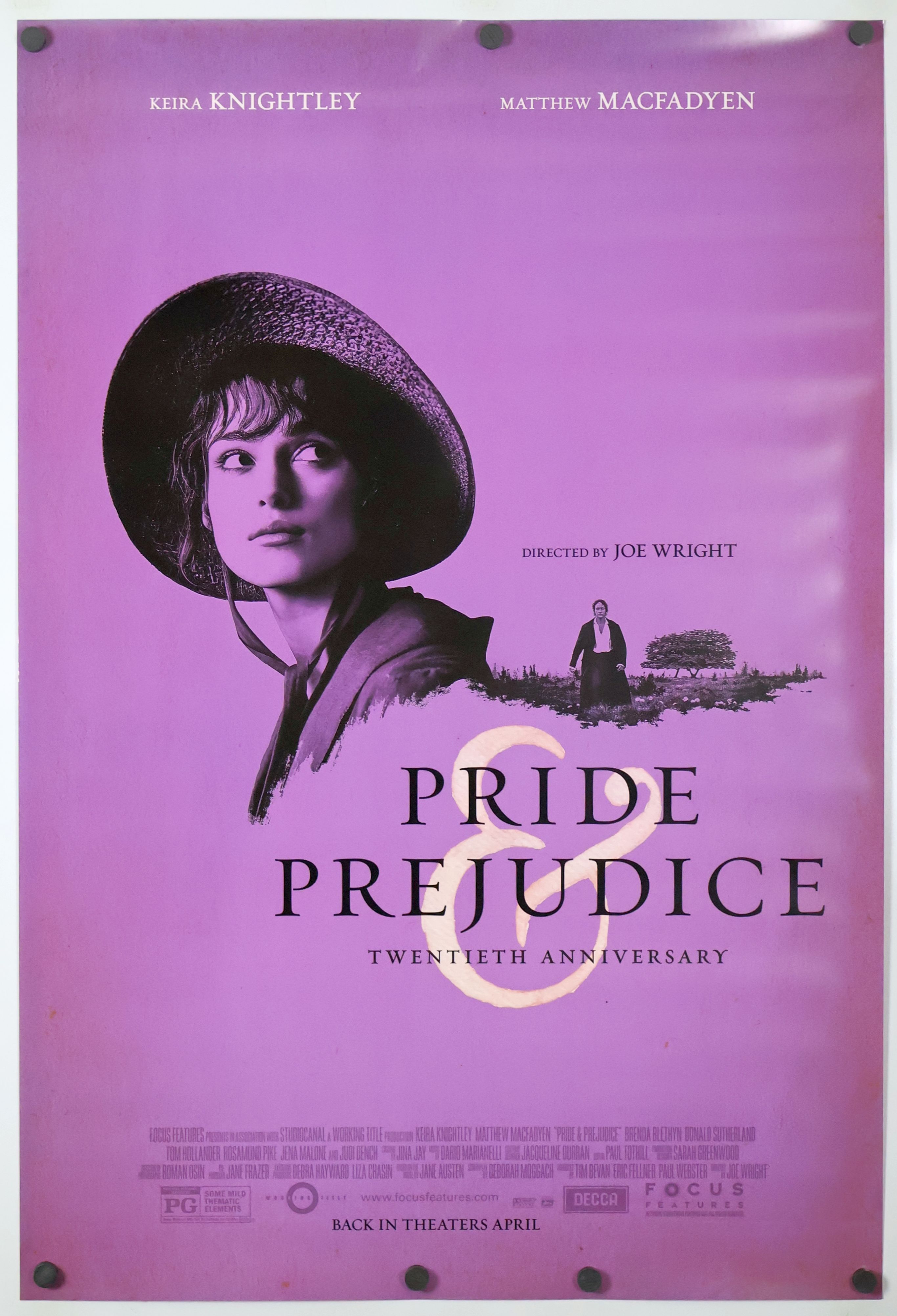 Pride & Prejudice (2025) original theatrical movie poster - Re-Release