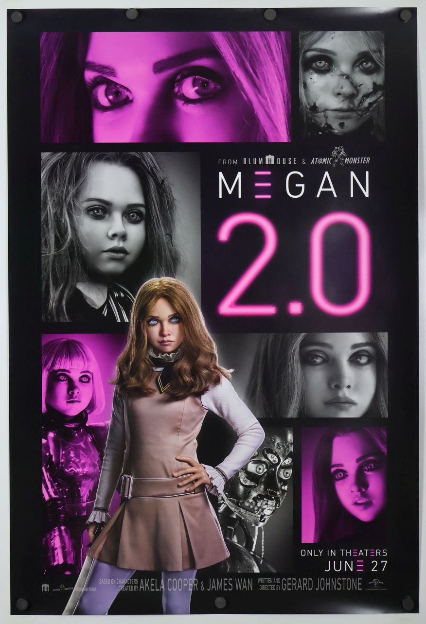 M3GAN 2.0 (2025) original theatrical movie poster - Final