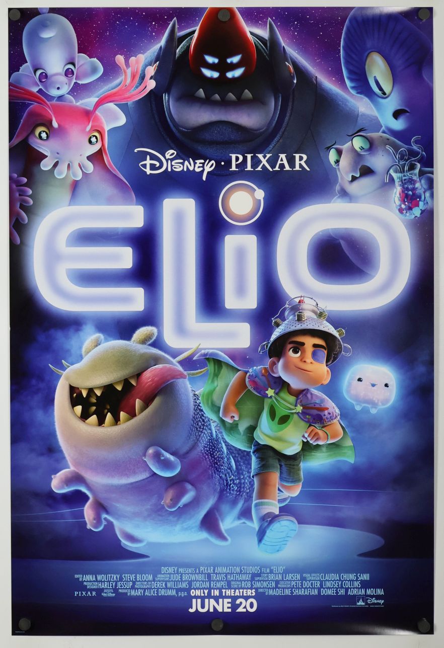 Elio (2025) original theatrical movie poster - Final