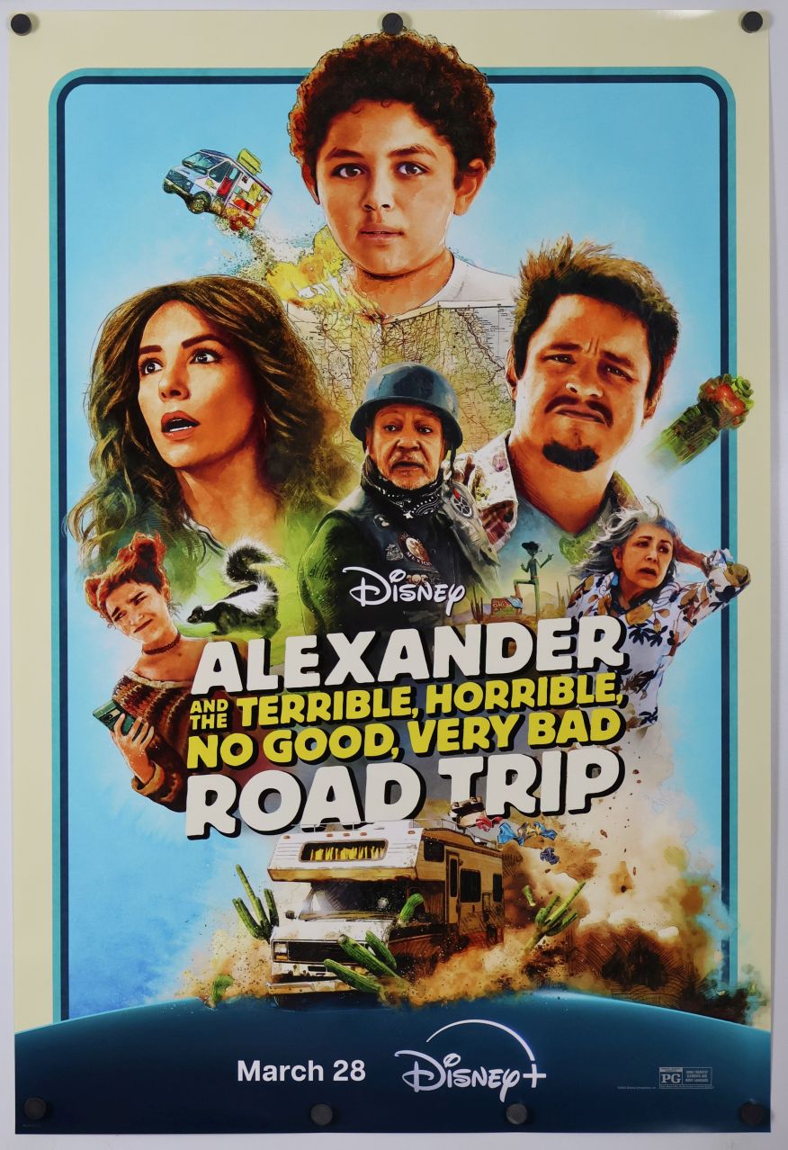 Alexander and the Terrible, Horrible, No Good, Very Bad Day (2025) original theatrical movie poster - Final