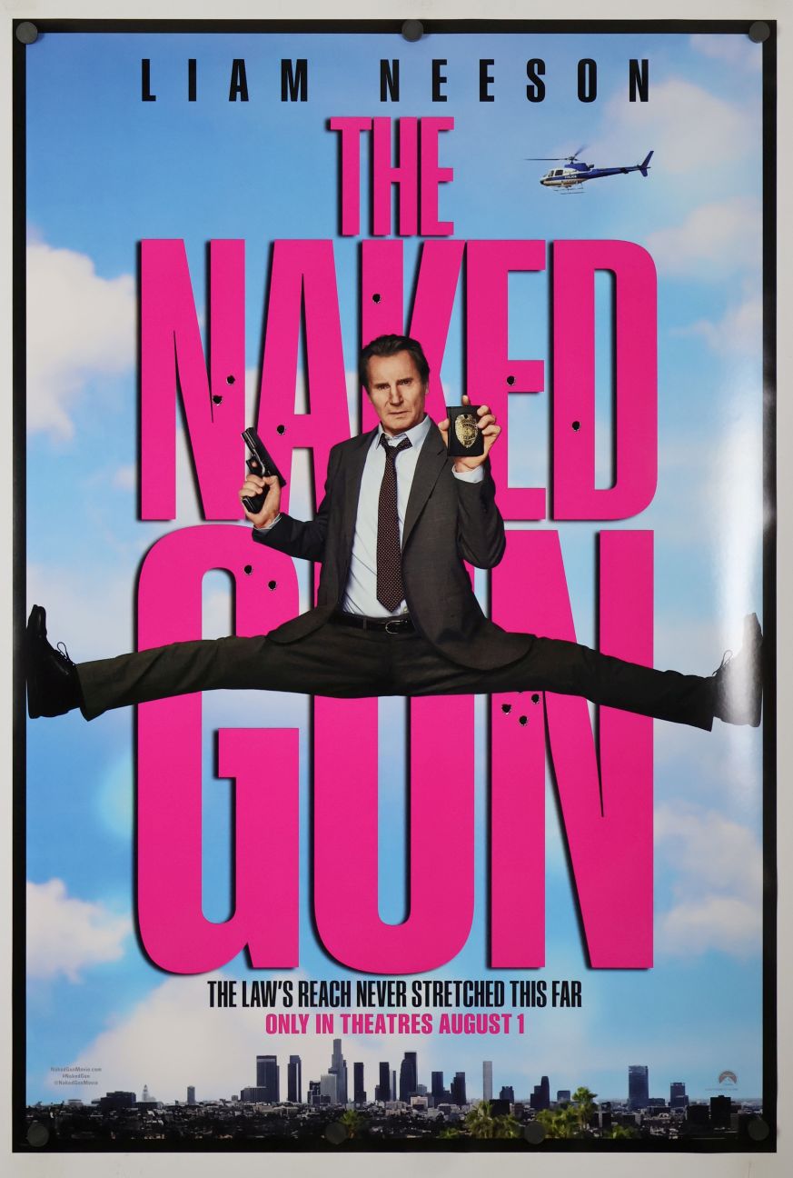 The Naked Gun (2025) original theatrical movie poster - Advance