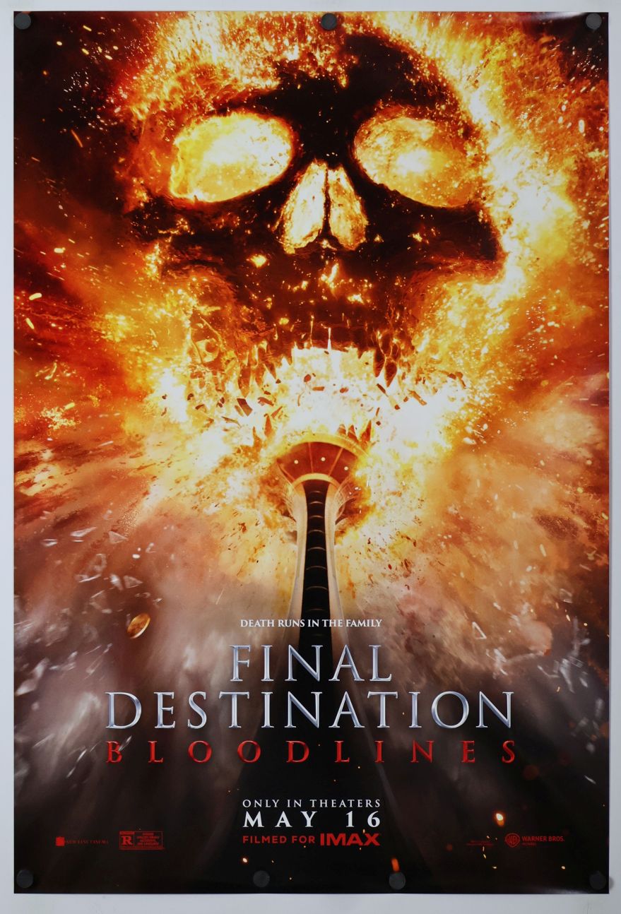 Final Destination: Bloodlines (2025) original theatrical movie poster - Final