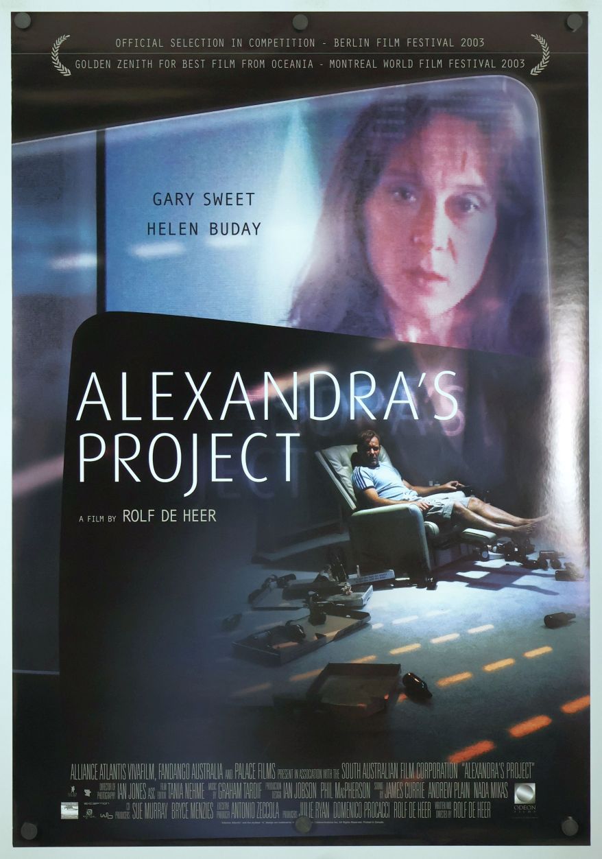 Alexandra's Project (2003) original theatrical movie poster - Final