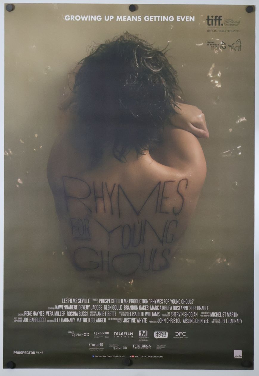 Rhymes for Young Ghouls (2013) original theatrical movie poster - Final