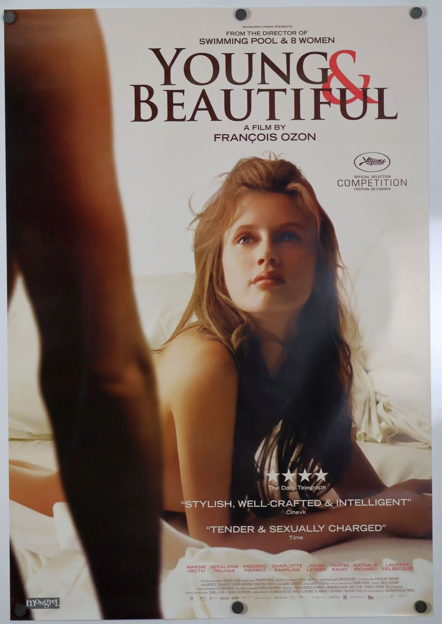 Young & Beautiful (2014) original theatrical movie poster - Final