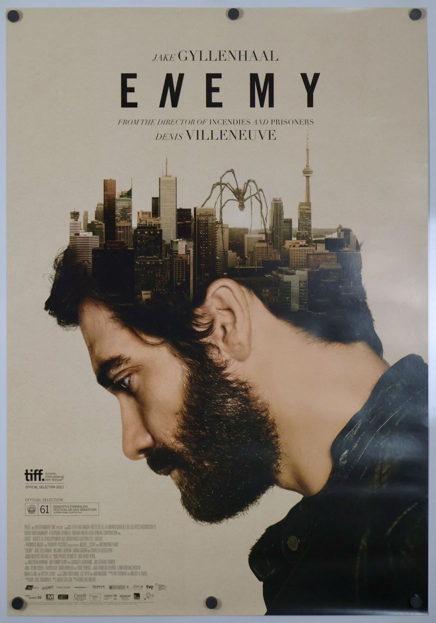 Enemy (2014) original theatrical movie poster - Final