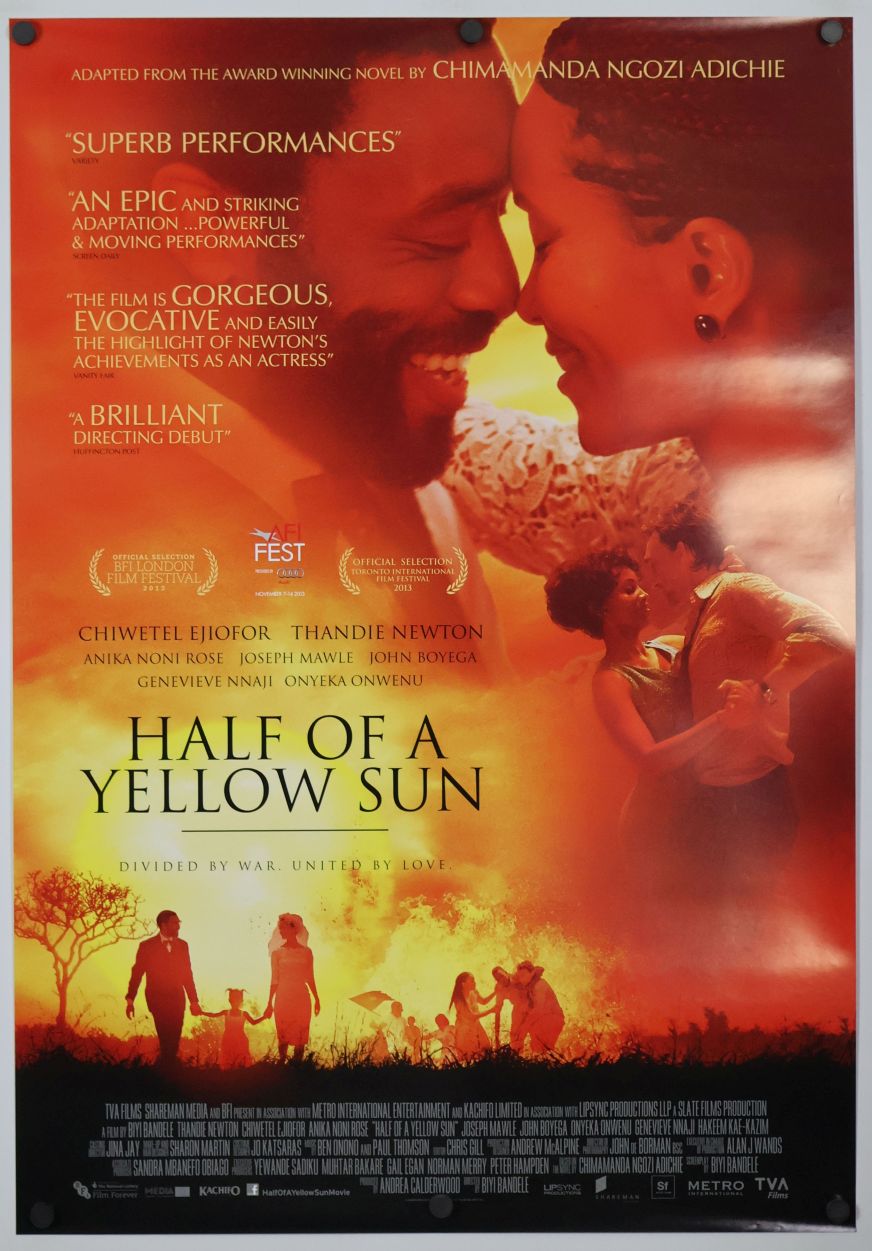 Half of a Yellow Sun (2013) original theatrical movie poster - Final
